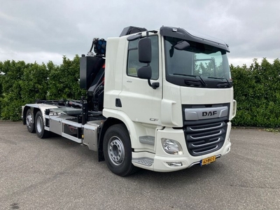 DAF CF 450 FAN Euro6 NEW Kraan/Haak (bj 2023, automaat)