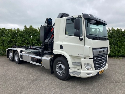 DAF CF 450 FAN Euro6 NEW Kraan/Haak (bj 2023, automaat)