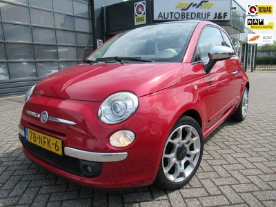 Fiat 500 0.9 TwinAir Lounge AIRCO / LMV / PANORAMADAK /