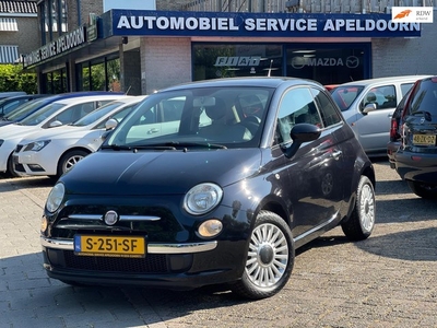 Fiat 500 1.2 Lounge*AIIRCO*GLAZEN DAK*AUX*LM.VELGEN*MF