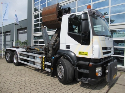 Iveco Stralis AD260S31Y/PS HMF 1244 Z2 + 20T Hyvalift