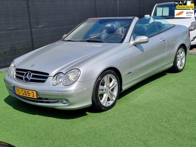 Mercedes-Benz CLK-klasse Cabrio 200 K. Elegance LEDER NAVI!