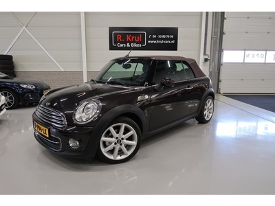 Mini Mini Cabrio 1.6 Cooper Highgate Leer Stoelverwarming