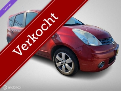 Nissan Note 1.6 Automaat airco Cruise Nw APK komt binnen