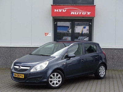 Opel Corsa 1.2-16V Cosmo airco LM 2009 blauw