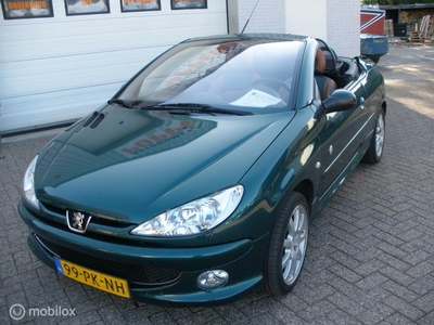 Peugeot 206 CC 2 Roland Garros alu wielen leer intr nwe apk!