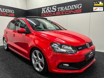 Volkswagen Polo 1.4 TSI GTI 180pk Pano DSG Xenon Navi Leder