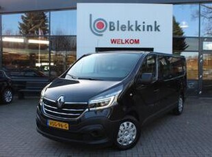 Renault TRAFIC 2.0 dCi 145 pk Comfort Dubbele Cabine Navi, Airco,Trekhaak, Laadruimte betimmert