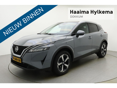 Nissan Qashqai 1.3 Mild-Hybrid N-Connecta 1650 kg trekgewicht! | 158 PK | Navigatie | Panoramadak | Climate control | Keyless | Dakrails | Getint glas