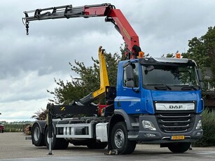 DAF CF 410 !!6X2 KRAAN/HAAK!!TOP!!2021 ZERO EMISSIE 2030!!