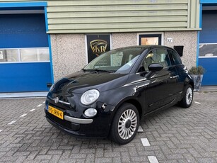 Fiat 500 1.2 Lounge PANO NAVI AUT NWE KOPPELING (bj 2009)