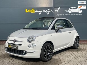 Fiat 500 C 1.2 Collezione Cabrio *navigatie *carplay *16”