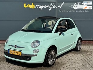 Fiat 500 C 1.2 Cult Cabriolet *leder *climate *VERKOCHT*