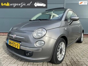 Fiat 500C 0.9 TwinAir Lounge Cabrio *leder *cruise *VERKOCHT