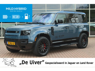 Land Rover Defender 110 2.0 P400e 110 X-Dynamic SE 3.0 P400 110 X-Dynamic SE De Uiver Special: 6 persoons, Verw. Voorruit Panorama Dak, Incl. Btw / Bpm