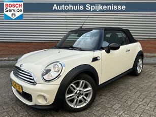 MINI Cabrio 1.6 Cooper Chili | Navigatie | Leer | Stoelverwarming | Volledige Onderhoudshistorie