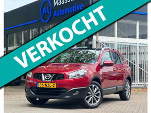 Nissan Qashqai +2 1.6 Optima|Pano|Navi|Camera|7persoons|Cruise|Lm velgen|Zeer nette staat|Airco|Boekjes|Onderhoudshistorie compl.