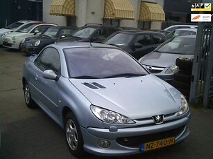 Peugeot 206 CC 2.0-16V airco elek pak nap apk