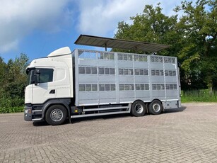 Scania R490 Berdex 1/2/3 livestock veewagen Retarder