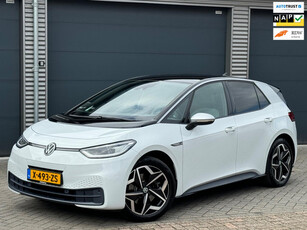 Volkswagen ID.3 FIRST 1 ST 58 kWh, VELE OPTIES, 19 INCH LICHTMETALEN VELGEN, ZWART DAK, 29000 KM