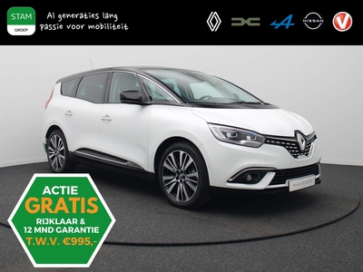 RENAULT SCÉNIC Grand Scénic TCe 164pk Initiale Paris 7-Pers. EDC/AUTOMAAT ALL-IN PRIJS! Climate Control | Navi | Leder | Cruise control