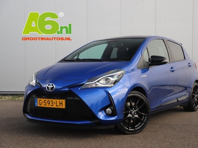 TOYOTA YARIS 1.5 Hybrid GR-Sport Automaat Black Pack Trekhaak Carplay Android Auto Navigatie Keyless Clima Cruise Achteruitrijcamera Lane Assist