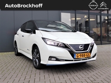 Nissan Leaf Electric e+ 62kWh Tekna | EV NOW! | Two Tone | Navi | 4% bijtelling| Climate | Pro Pilot | Leder/Suede | LED | 360 AVM | BOSE | Stoel/Stuurverwarming | Apple carplay/Android auto | Keyless Entry | PASEN