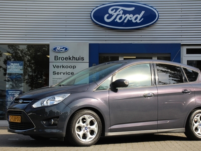 FORD C-MAX 1.0 126PK TITANIUM | DEALER OH! | NAVI | VERWARMDE VOORRUIT | CRUISE | AUTO. INPARKEREN | PARK SENS V+A | LM. VELGEN