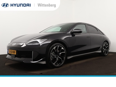 HYUNDAI IONIQ 6 CONNECT 77 kWh | OUTLET DEAL!| TREKHAAK | TREKGEWICHT 1500 KG | 20'' LMVELGEN | CLIMA | CRUISE | CAMERA | NAVI | I-KEY | FABRIEKSGARANTIE GELDIG T/M 2-2028! |