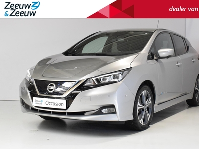 NISSAN LEAF Tekna 40 kWh | € 2000,- SUBSIDIE MOGELIJK | 360-Camera | Parkeersensoren | Dodehoek detectie | Pro-Pilot | Bose-audio | Stuur + Stoelverwarming voor/achter | Navigatie | Climate control |