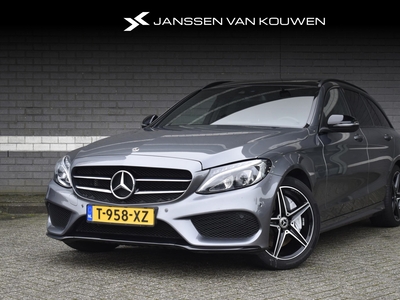 MERCEDES C-KLASSE Estate 350 e Business Solution AMG / Pano / Burmester / Trekhaak / Dealer onderhouden