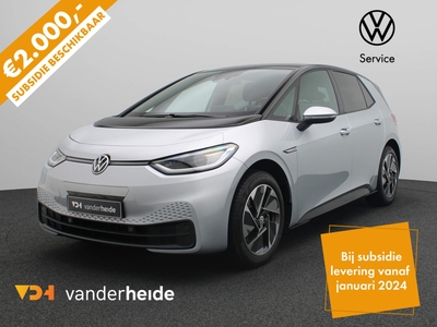 VOLKSWAGEN ID.3 Business 58 kWh 204PK Warmtepomp, Achteruitrijcamera, stoelverwarming, keyless, LED-Matrix, alarm, 18'' lichtmetaal