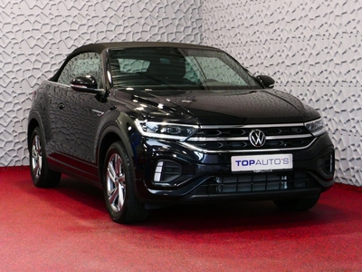 VOLKSWAGEN T-ROC Cabrio 1.5 TSI R-LINE 150PK VIR.COCKPIT CARPLAY NAVI LED STOELVERW DAB ADAP.CRUISE BLINDSPOT 08/2023 50 Volkswagen's op voorraad !