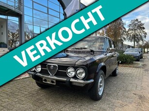 Alfa Romeo Giulia 1300 1975 harde en goed rijdende auto 1975