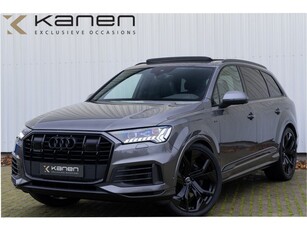 Audi Q7 55 TFSI e Quattro S-line S stoelen Panodak Luchtv.