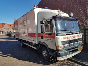 DAF AE 45 CE bakwagen met lift bj1998 bakwagen rijdend en