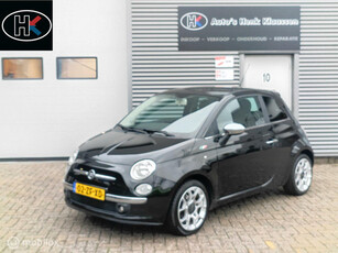 Fiat 500 1.2 Sport Clima Navi Leder/stof sportstoelen LM16