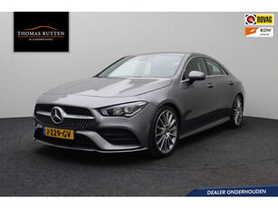 Mercedes-Benz CLA-klasse 180 Premium Plus 2019 | Sfeerverlichting | Leder Alcantara | Stoelverwarming | LED Xenon | Bluetooth | Cruise control | PDC | 18 inch Lichtmetaal