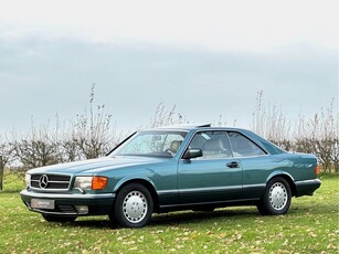 Mercedes-Benz S-Klasse 560 SEC - W126 - Petrol Grün -