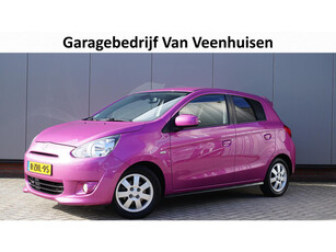 Mitsubishi Space Star 1.0 71pk 5Drs Bright Clima Elek.pakket *Cassis Purple Metallic* NL auto 64775km!