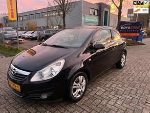 Opel Corsa 1.2-16V Enjoy - AIRCO - ZWART - ZONDAG OPEN !