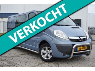 Opel Vivaro 2.0 CDTI L2H1 Dubbel Cabine Airco Trekhaak NAP!