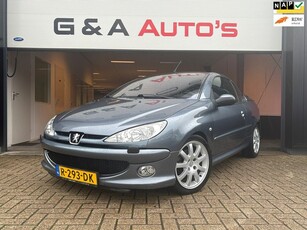 Peugeot 206 CC 1.6-16V AIRCO / STOELVERW / CAMERA / LMV /