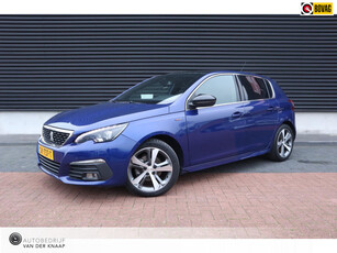 Peugeot 308 1.2 PureTech GT-line | Dealer onderhouden | Pano | Lane-assist | Mirror-Link | PDC + Camera | Leder | LED | Cruise |