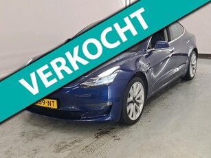 Tesla Model 3 Long Range AWD 75 kWh Dual Motor 19 inch