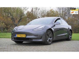 Tesla Model 3 Long Range AWD 75 kWh Trekhaak zwart leder