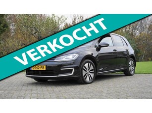 Volkswagen E-Golf E-DITION Camera digitaal dashboard Leder