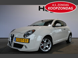 Alfa Romeo MiTo 0.9 TwinAir Esclusivo Ecc Navigatie LED Leder Rijklaarprijs Inruil Mogelijk!