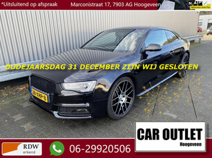 Audi A5 Coupé 1.8 TFSI Pro Line S AUTOMAAT, 188Dkm.NAP, Leer/Alc, Clima, Navi, CC, PDC, 20