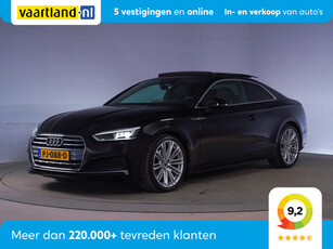 Audi A5 Coupé 2.0 TFSI 190pk S Line Edition Aut. [ Panorama Virtual Stoelverwarming ]